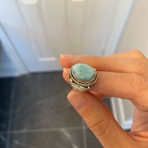 Larimar ring